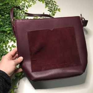Old Navy Burgundy Crossbody Purse